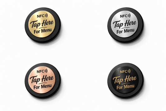 Steel NFC tag - Restaurant Solution