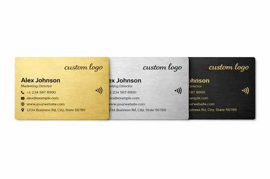 Steel NFC Card - Personal Solution