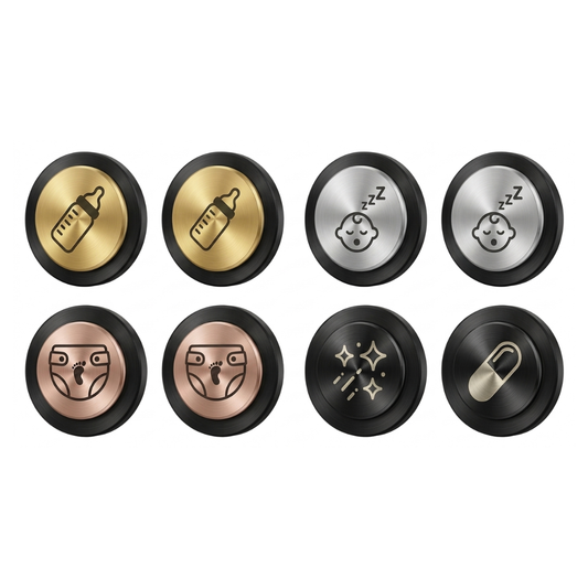 Steel NFC Tags Kit (8pcs) - Baby Tracker