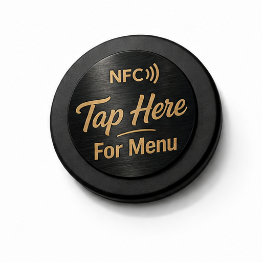 Steel NFC tag - Restaurant Solution