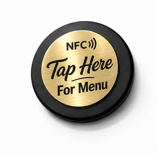 Steel NFC tag - Restaurant Solution