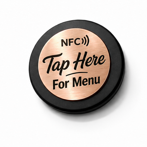 Steel NFC tag - Restaurant Solution